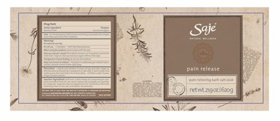 image description - PAIN RELEASE 620g Bath Salt Bottle USA FINAL R1 01